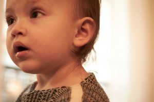 Pull enfant en cachemire.